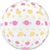 20in Pink Gold Dots SPHERE- IRP - Price Per EACH