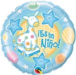 18 inch Es Un Nino Soft Giraffe Foil Balloon