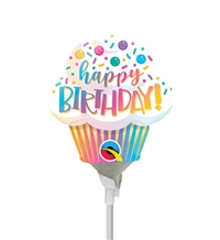 Mini Birthday Ombre Cupcake