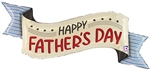 45 inch Happy Father's Day Banner