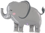 Jungle Elephant Foil Balloon