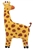 Jungle Giraffe Foil Balloon