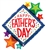 38 inch Father's Day Diamond Stars