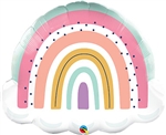 Boho Rainbow Balloon