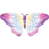 Watercolor Butterfly Balloon