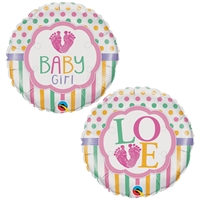 18 inch Baby Boy Love Foil Balloon