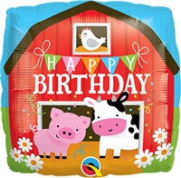 Birthday Barn Balloon