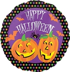 18 inch VLP Halloween Dots & Pumpkins