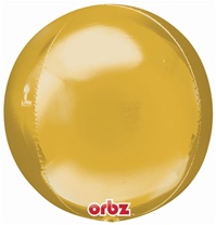 GOLD Orbz Balloon