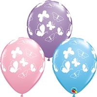 Qualatex Beautiful Butterflies Assorted Balloons