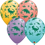 Qualatex Dinosaurs Assorted Balloons