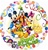 18 inch Mickey & Friends Party Round Balloon