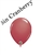 5 inch Qualatex Fashion CRANBERRY latex balloons