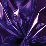 30in x 50ft Cellophane Roll PURPLE Metallized