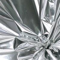 30in x 50ft Krystalphane Cellophane roll SILVER Metallized