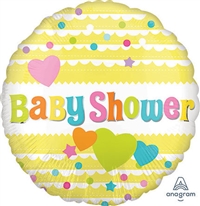 18 inch HX Baby Shower Yellow