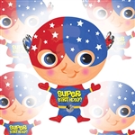 Super Hero Birthday Balloon