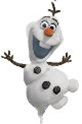 14 inch Disney Frozen Olaf Mini Shape Balloon