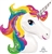 Rainbow Unicorn Balloon