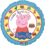 18 inch Happy Birthday Peppa Pig