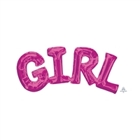 22 inch x 10 inch - GIRL - Phrase PINK