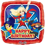 18 inch DC Super Hero Girls Happy Birthday