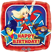 18 inch DC Super Hero Girls Happy Birthday