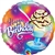 Happy Birthday Ice Cream Sundae Round Foil Balloon
