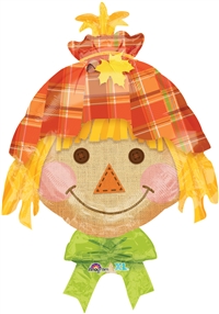 24 inch Happy Scarecrow Foil Balloon