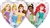 18 inch Disney Princess Dream Big Heart Balloon