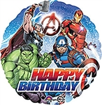 18 inch Marvel Avengers Happy Birthday