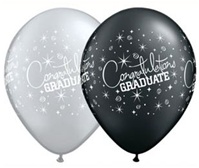 11 inch Qualatex Congratulations Graduate