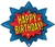 Super Hero Birthday Burst Balloon