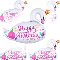 Swan SuperShape Foil Balloon