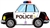 34 inch Police Car Foil Balloon