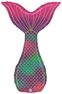 Mermaid Tail Foil Balloon