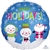 Happy Holidays Snowmen Balloon