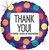 18 inch Hashtag THANK YOU! Round Holographic foil balloon