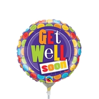 9 inch Get Well Soon Seeing Dots