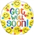 Get Well Soon Emoticons Balloon