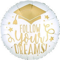 Follow Your DREAMS Foil Balloon