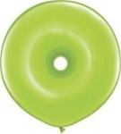 16 inch GEO Donut Qualatex LIME GREEN