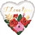 18 inch Rose Bouquet Heart Shape Foil Balloon