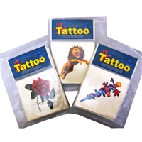 3in Big Tattoos Assorted