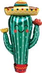Fiesta Cactus Foil Balloon