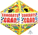 Congrats Grad Fun Icons Balloon