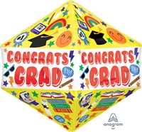 Congrats Grad Fun Icons Balloon