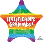 18 inch Watercolor Felicidades Graduado