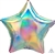 Iridescent Rainbow Star Balloon