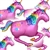 Pink Unicorn SuperShape Balloon